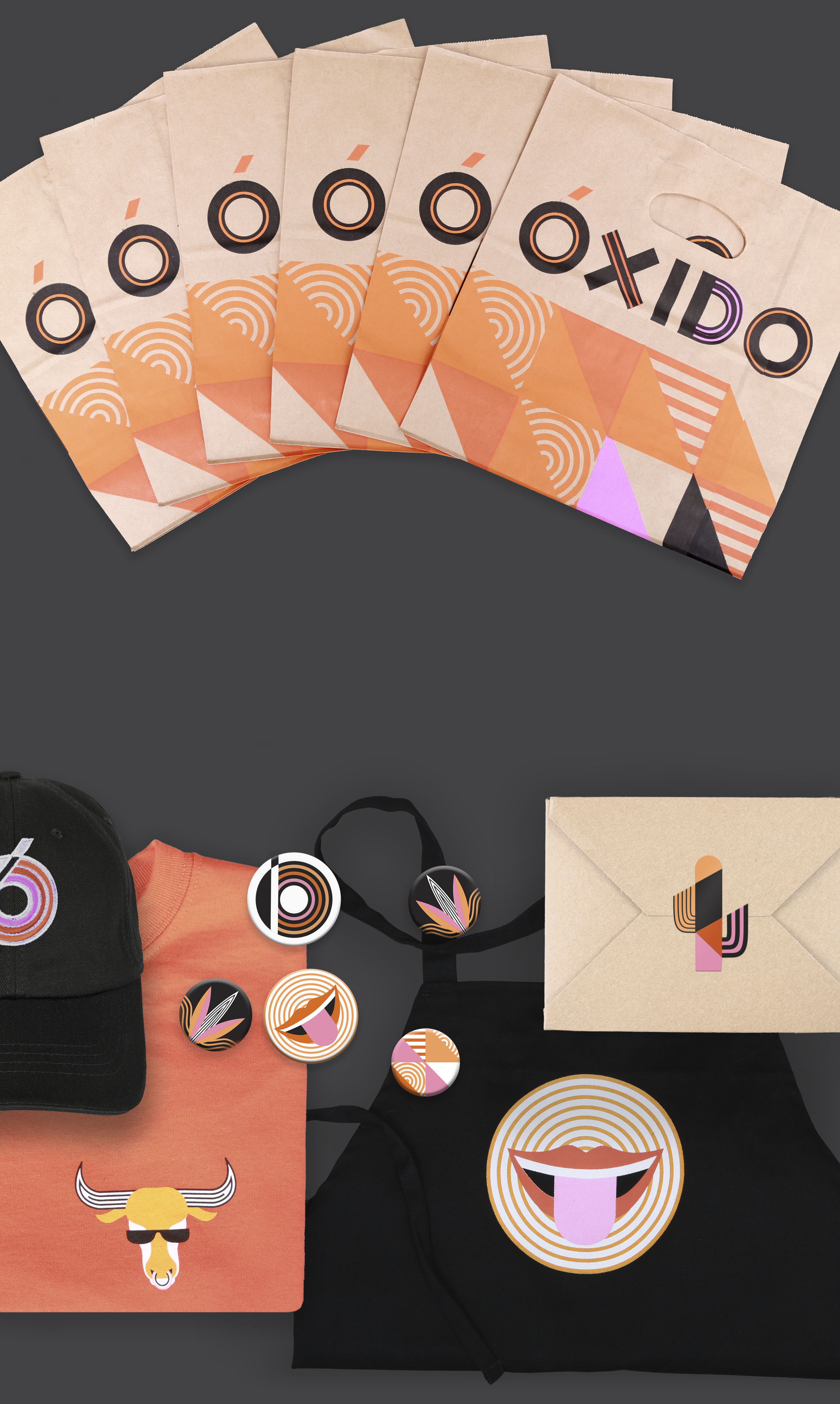 Oxido collateral designed by Scissor.