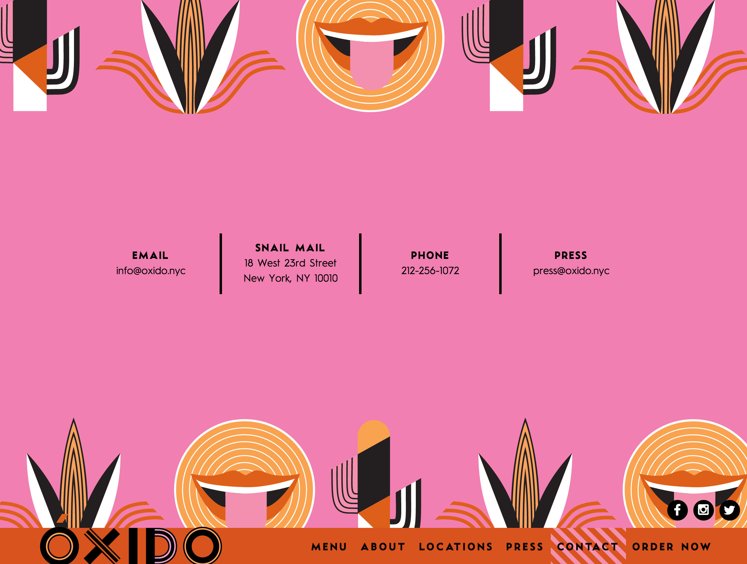 Oxido logo and website designed by Scissor.