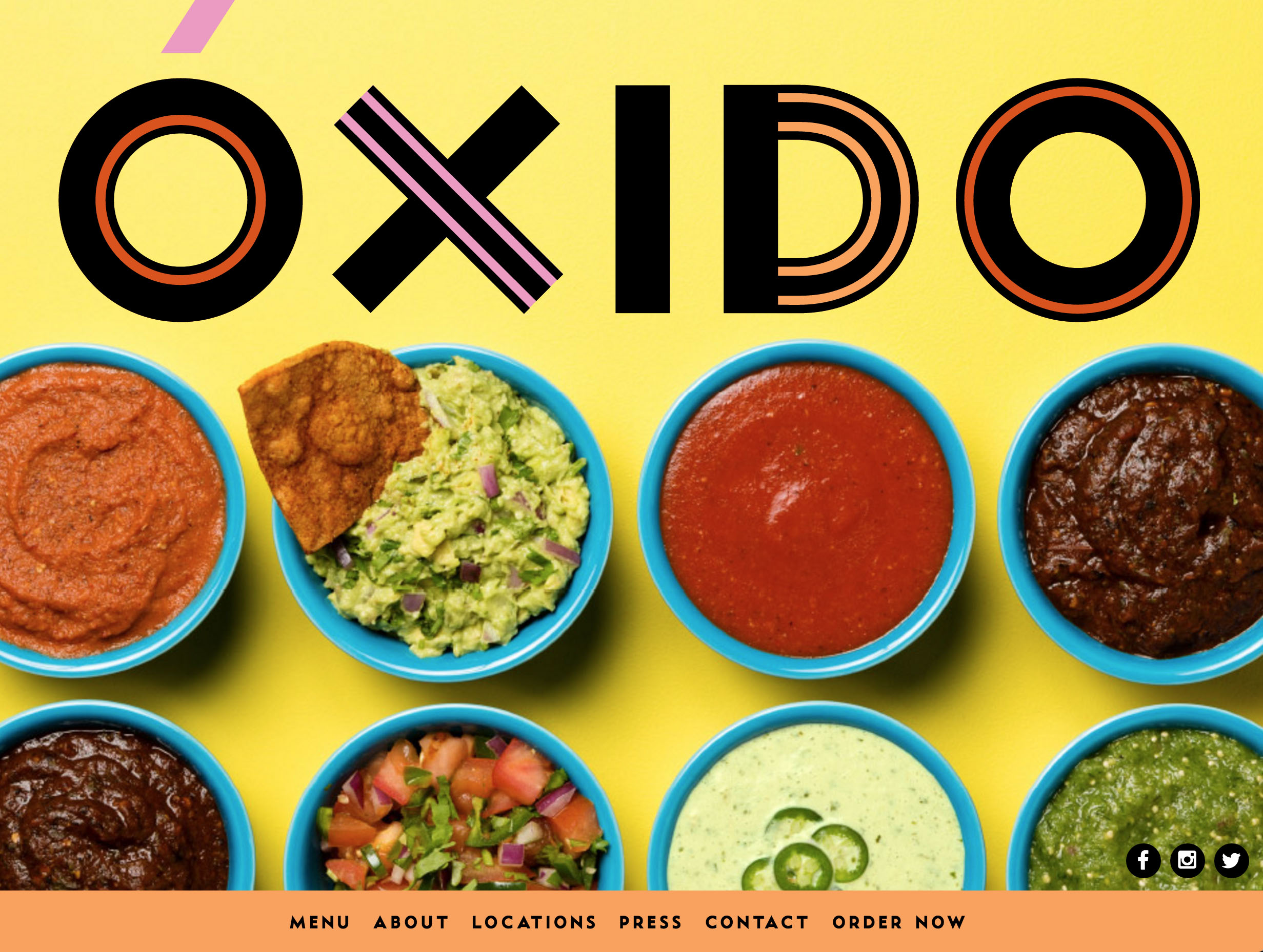 Oxido logo and website designed by Scissor.